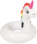 Bestway Bouée de Natation Licorne Multicolore 136 x 131 cm