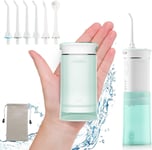 Hangsun Water Flosser Cordless Oral Irrigator Portable Pick Teeth Green 