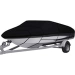 Ineasicer - Bâche De Bateau Pour Remorque,Très Résistante 210d De Qualité Marine En Tissu Oxford Imperméable,Pour Yacht, Bateau De Pêche, Tri-Coque