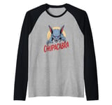 El Chupacabra Monster Graphic Cryptids Creature Women Men Raglan Baseball Tee