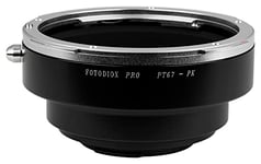 Fotodiox Pro Adapter, Pentax 6x7,67 Lens to Pentax K (PK) Mount Camera Adapter -- for Pentax K-5, K-r, K-x, K-7, x70, X90, K200d, K20d, K100D Super, K10D, K110D,K100D, *ist DL2, *ist DS2, *ist DL, *ist DS, K1000, K2000