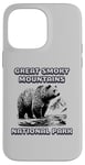 Coque pour iPhone 14 Pro Max Vacances avec des ours dans le parc national des Great Smoky Mountains