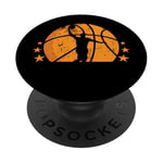 Basket-ball Dunking Sport America États-Unis PopSockets PopGrip Adhésif