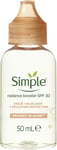 Simple Protect 'N' Glow Radiance Booster SPF 30 For Glowing Skin Invisible Sun 