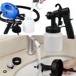 800ml Electric Paint Sprayer 650W HVLP Air Spray Gun Machine Fence Wall Sprayer