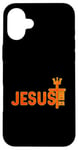 iPhone 16 Plus Jesus is my King - Bible True Story - Jesus Happy Case