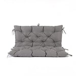 Meerweh Coussin pour banc avec dossier 100 x 98 x 12 cm gris