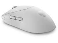 Alienware Pro Wireless Gaming Mouse - Mus - optisk - 6 knapper - trådløs, kablet - USB, 2.4 GHz - månelys
