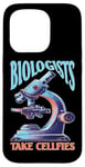 Coque pour iPhone 15 Pro Biologists Take Cellfies Humour de laboratoire scientifique