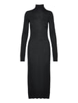 Knit Turtleneck Dress Black Filippa K