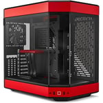 HYTE Y60 Dual Chamber Mid-Tower ATX Case - Red