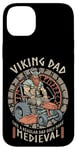 iPhone 14 Plus Funny Viking Dad Medieval Lawn Mower Lawnmower Father Figure Case