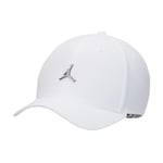 Nike CB Mtl Jm Casquette de Baseball White/Gunmetal L/XL