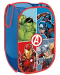 Marvel Avengers Pop-Up Laundry Basket/Toy Storage Bin 36 x 36 x 58 cm Hulk Thor