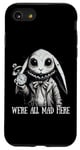 iPhone SE (2020) / 7 / 8 Alice in Wonderland - We're All Mad Here Rabbit Hatter Quote Case