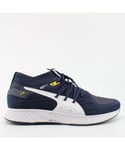 Puma Speed 500 Navy Textile Mens Lace Up Trainers 192253 01 - Blue - Size UK 13