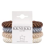 Kknekki Hair Tie Bundle 53 4 st.