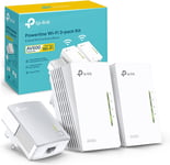 TL-WPA4220 TKIT 2-Port Powerline Adapter Wifi Starter Kit, Range Extender, Broad