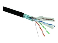 Solarix Sxkd-6-Ftp-Pe - Samlet Kabel - 500 M - Ftp - Cat 6 - Utendørs - Svart