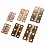 2 X Brass Butt Hinges 1.5"/2"/2.5" Small-large Cupboard Cabinet Door Doll House