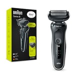 Braun Series 5 Electric Shaver, Foil Shaver With 3 Flexible Blades, 100% Waterproof, Wet & Dry Electric Razor for Men, 50-W1000s, White Rated Which? Best Buy