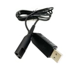 USB laddningskabel för Braun1-9 serie rakapparater Series S3 S5 S7 och S9 Bekväm och pålitlig laddare 1M kabel