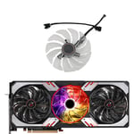 Ventilateur GPU 95mm FDC10U12S9-C jas6800 6800XT 6900XT pour ASRock AMD Radeon RX 6800 Phantom Gaming Gdistorsion foulant le ventilateur de remplacement de la carte - Type B-Fan