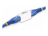 Startech.Com Rj45 Coupler, Inline Cat6 Coupler, Female To Female (F/F) T568 Connector, Unshielded Ethernet Cable Extension (In-Cat6-Coupler-U1) - Kopplingsdon För Nätverk - Rj-45 (Hona) Till Rj-45 (Hona) - Oskärmad - Cat 5/5E/6 - Passiv - Vit