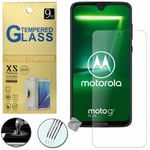 Film de protection vitre verre trempe transparent pour Motorola Moto G7 Plus