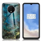 Fantasy Marmor OnePlus 7T skal - Smaragd