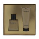 Burberry Hero 50ml Eau De Toilette 75ml Hair Body Shower Wash Gift Set