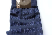 Roberto Cavalli Men Socks size L fit shoe size 8-9-10 Gift For Him 3 pairs box