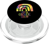 Cute Teacher Back To School First Day of 6th Grade Crew PopSockets PopGrip for MagSafe