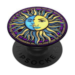 Sun & Moon Pop Socket for Phone Cute PopSockets Sun and Moon PopSockets Adhesive PopGrip