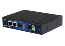 Allnet All-Mc116vdsl2, 2X Rj45, Sfp, 10Base-T, 100Base-T, 160 Mbit/S, Ieee 802.3Ab, Ieee 802.3U, Ieee 802.3Z, Svart, Adsl (Rj-11), Ethernet (Rj-45)