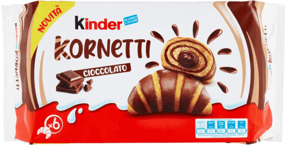 Kinder Cornetti Croissant with Chocolate Breakfast Snack 252g