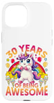 iPhone 15 30 years of being awesome unicorn It's my 30th birthday Case