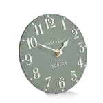 Thomas Kent Arabic Mantel Clock 6" Seagrass