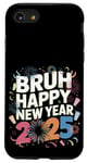 iPhone SE (2020) / 7 / 8 Retro Bruh Happy New Year 2025 Happy New Years Eve Party Case