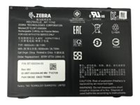 Zebra - Batteri För Surfplatta - Litiumpolymer - 9660 Mah - 37.1 Wh - För Zebra Et51 (10.1 Tum), Et56 (10.1 Tum), Et56 Enterprise Tablet (10.1 Tum)