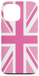 iPhone 13 Pro Max Pink, United Kingdom The Union Jack Flag Case