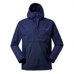 Berghaus Men's Vestment Smock Half Zip Waterproof Shell Jacket, Durable, Breathable Rain Coat, Dusk/Navy Blazer, XXL