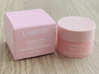 Laneige Bouncy & Firm Sleeping Face Mask 10ml Plumps & Hydrates New & Boxed