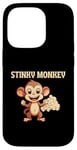 Coque pour iPhone 14 Pro Stinky Monkey Farts Funny Kids Men Women