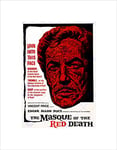 Wee Blue Coo Film Movie Masque Red Death Poe Price Horror Wall Art Print