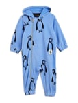 Mini Rodini Penguin Fleece Sie Blå