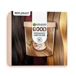 Garnier Good Permanent Hair Dye Replen Kit, 7.12 Sweet Latte, Up To 100% Grey Coverage, 8 Weeks Long-Lasting Colour, No-Drip Application