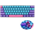 61 Pbt Keycaps 60 Percent, Ducky One 2 Mini Keycaps Oem Profile Rgb Keycaps Setti Key Drager Cherry Mx -kytkimille Gk61/rk61/anne Pro 2/poker Mecha