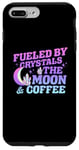 iPhone 7 Plus/8 Plus Fueled By Crystals The Moon Coffee Spiritual Chakra Gemstone Case