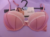 NEW! M&S Marks & Spencer 30C new dusky pink padded satin underwired balcony bra